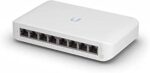 Ubiquiti UniFi Switch Lite 8 PoE (USW-Lite-8-PoE) – 8-Port Gigabit Managed Switch with 4 PoE+ Ports | 52W Power Budget | Fanless | Layer 2 Networking | White - Image 3