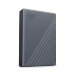 WD 4TB My Passport Portable Hard Drive, Works with USB-C and USB-A, Windows PC, Mac, Chromebook, Gaming Consoles, and Mobile Devices, Backup Software and Password Protection - WDBRMD0040BGY-WESN