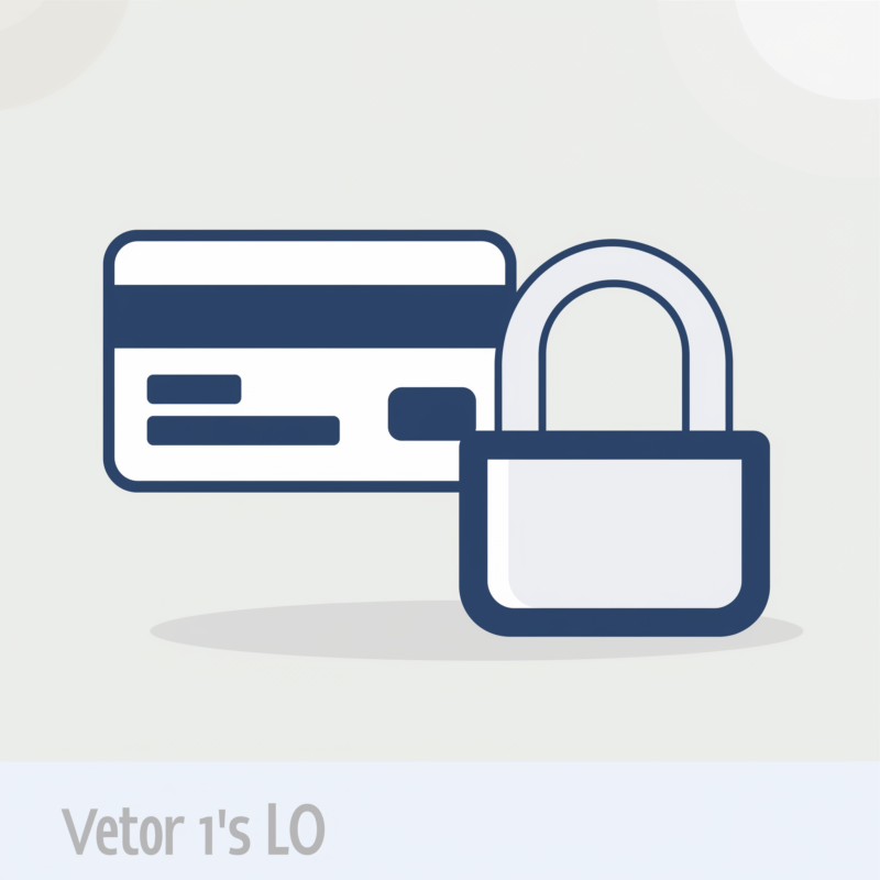 Secure payment methods and pricing icon for iPeer checkout